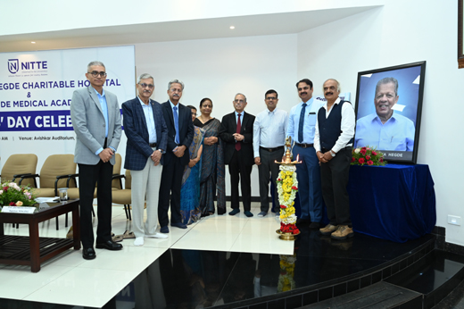 Three senior doctors honoured at Nitte University on National Doctors&rsquo; Day